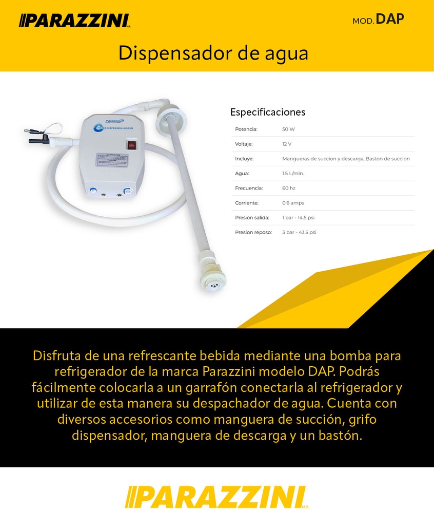 Dispensador de agua